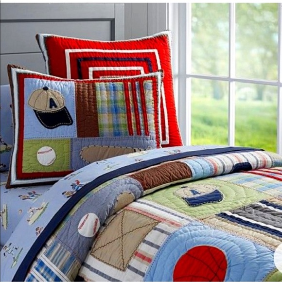 Pottery Barn Kids Other Pottery Barn Kids Twin Quilt Sham And Two